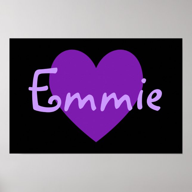 Emmie in Purple Poster (Front)