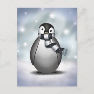 Emmy the Emperor Penguin - Postcard