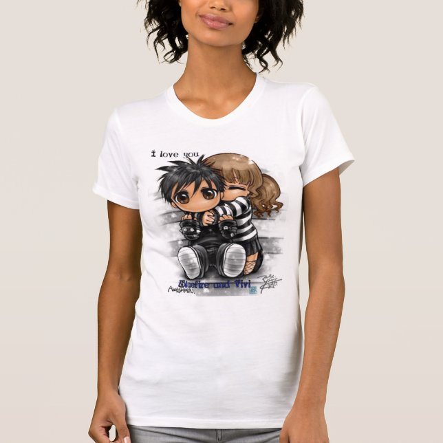 Emo-Anime T-Shirt (Front)