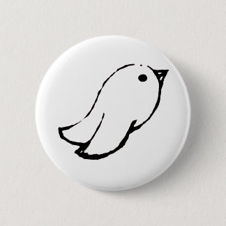 Emo Bird 2 Inch Round Button