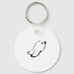 Emo Bird Keychain