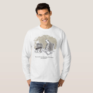 Emo Eddy white long sleeve T-shirt
