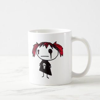 emo gal coffee mug