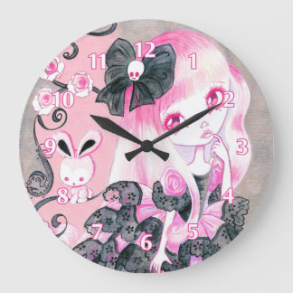 Emo Girl: Jennifer Large Clock