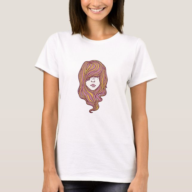 Emo Girl T-Shirt (Front)