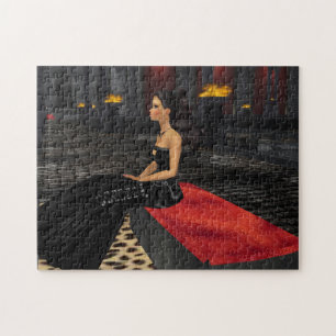 Emo Goth Girl Puzzle