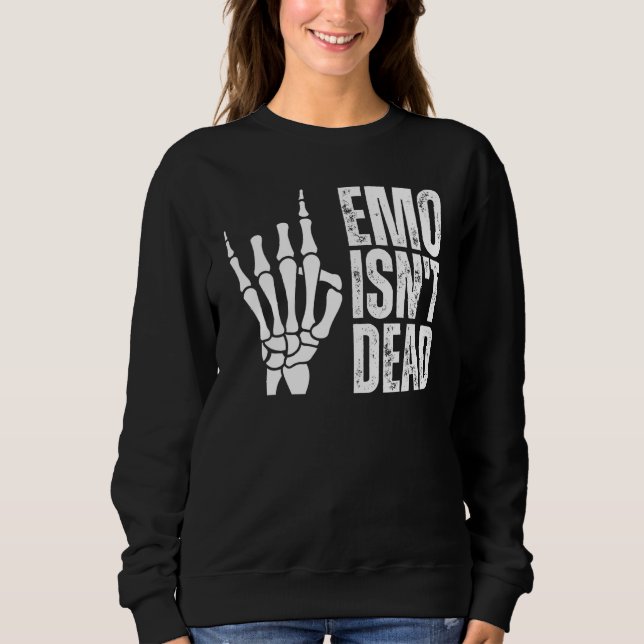 EMO ISN'T DEAD It Was Never Just A Phase It's A Li Sweatshirt (Front)