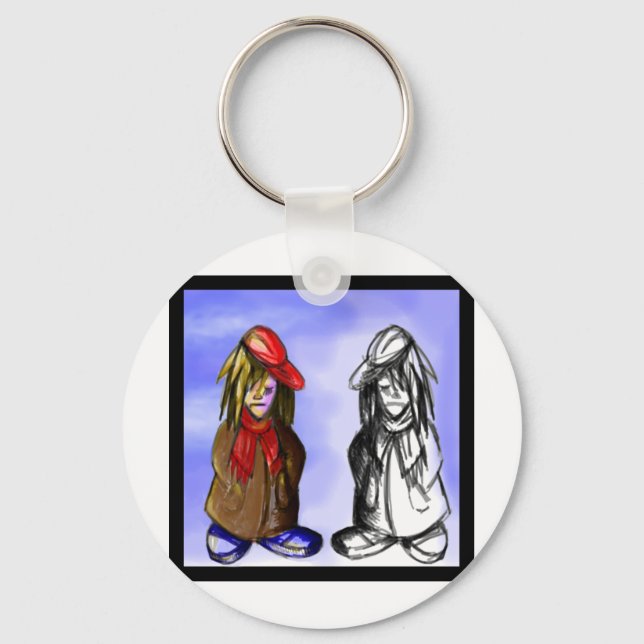 Emo Keychain (Front)