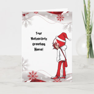 Emo Kid Holiday Card