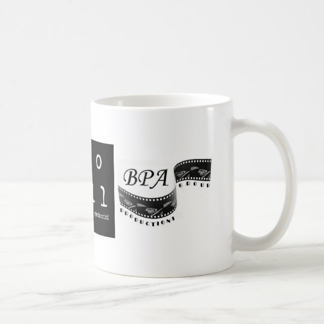 Emo Logo with Owner Production Company Logos Coffee Mug (Right)