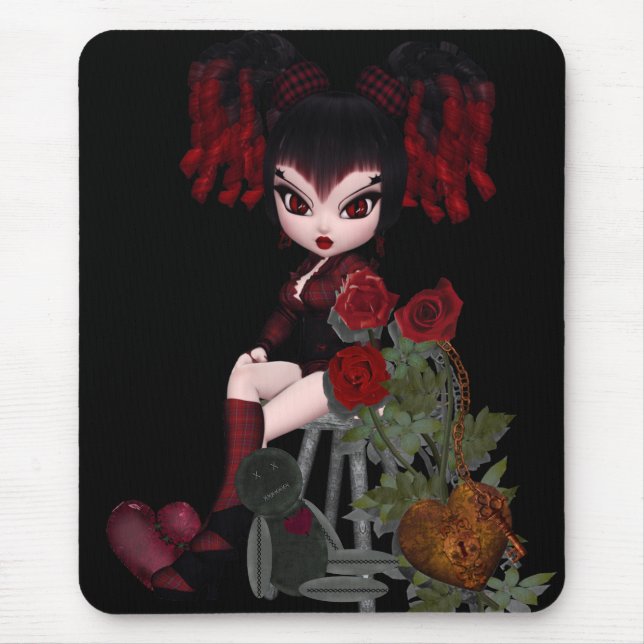 EMO LOVE MOUSE PAD (Front)