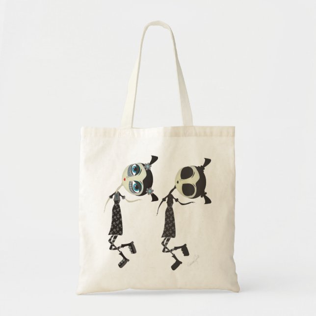 Emo Me and My Emo Shadow Tote Bag (Front)