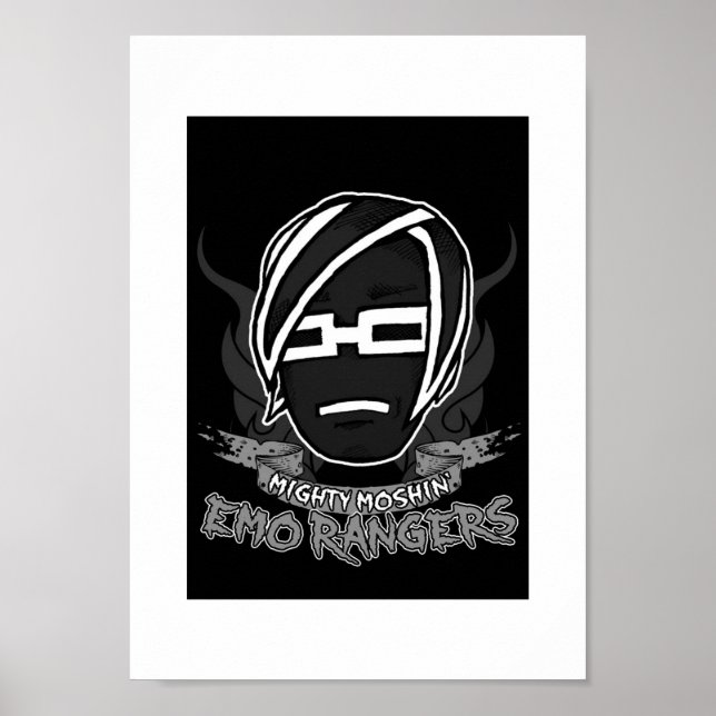 Emo Rangers - Introspective Poster (Front)
