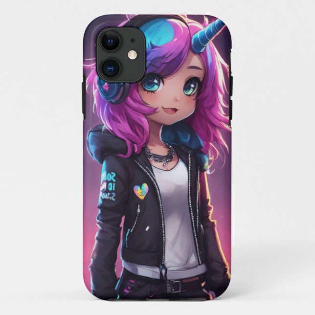 Emo Rock Image: Expressive Artistic Expression Case-Mate iPhone Case (Back)