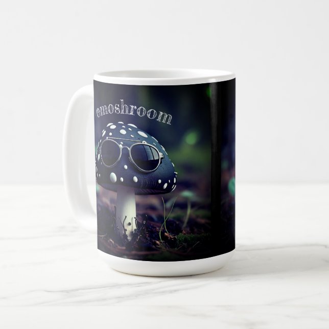 Emo Shroom Coffee Mug (Front Left)