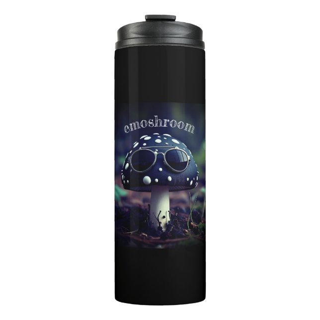 Emo Shroom Thermal Tumbler (Front)