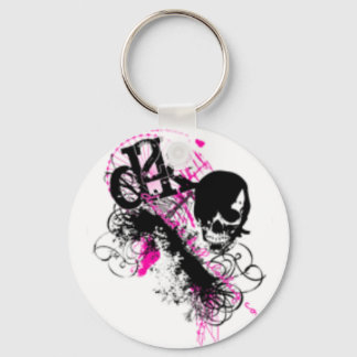emo_skull keychain