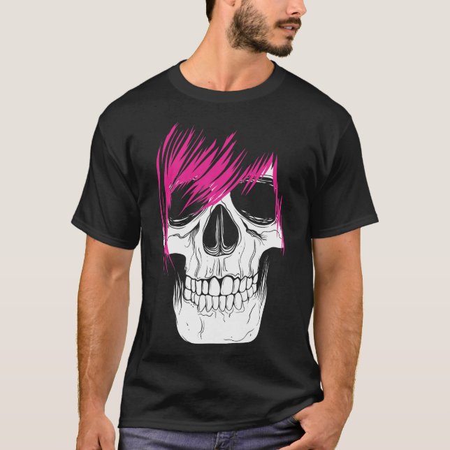 Emo Skull T-Shirt (Front)