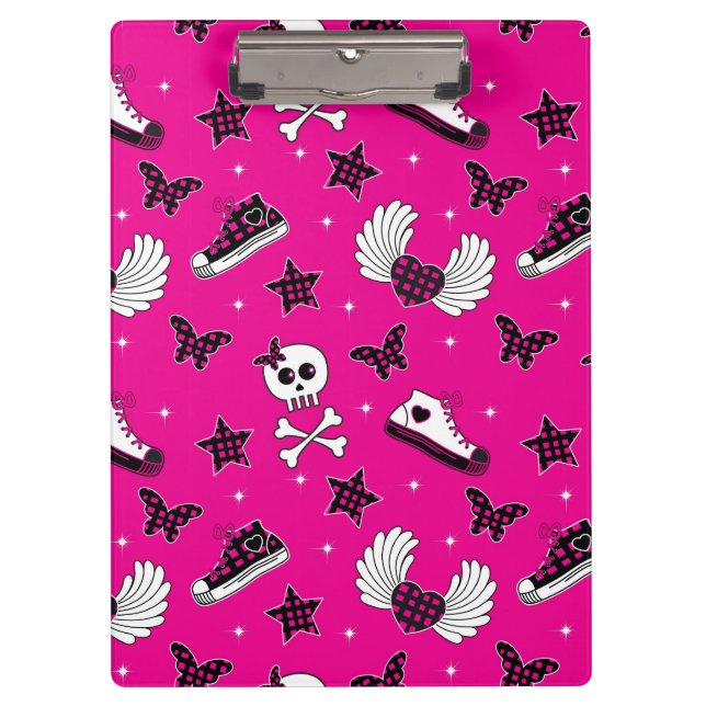 Emo Symbols Clipboard (Front)