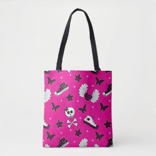 Emo Symbols Tote Bag