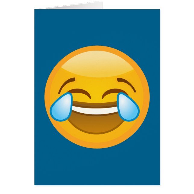 Emoj riant de façon hysterique (Devant)