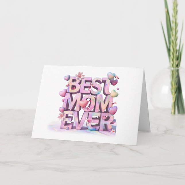 *~* Emoji AP72 Photo Humour Mother's Day Card (Front)
