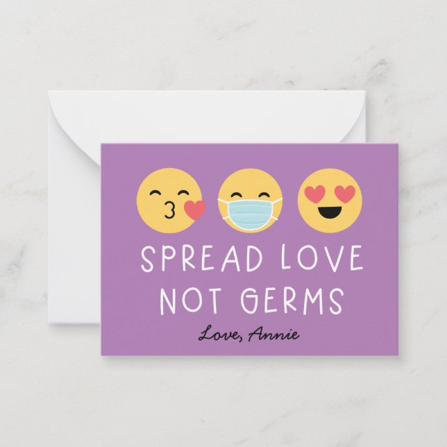 Emoji Classroom Valentine Card (Front)