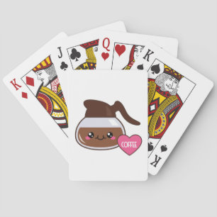 Emoji Coffee Pot Playing Cards