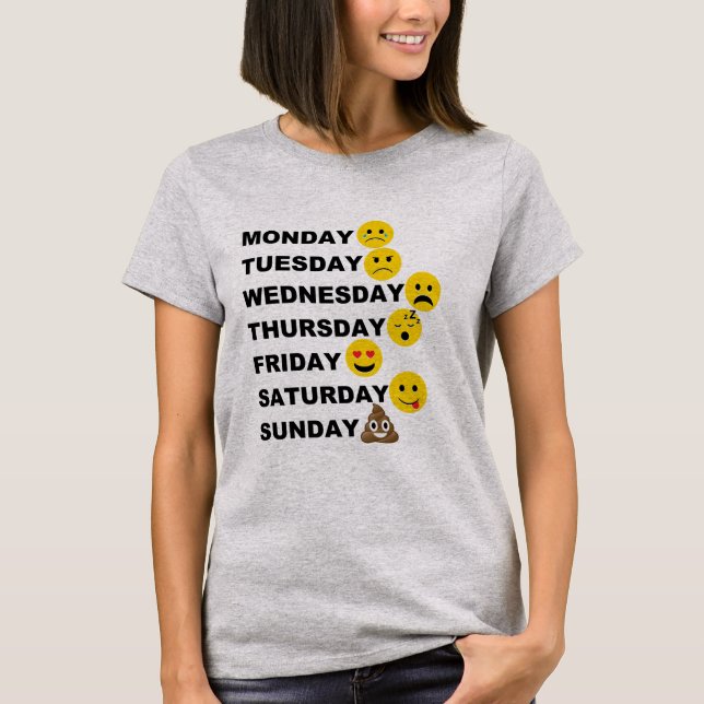 Emoji Days T-Shirt (Front)