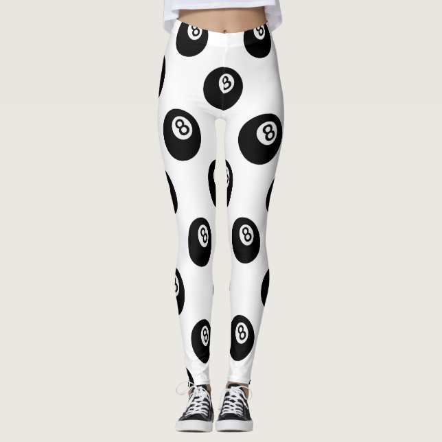 emoji eight ball leggings (Front)