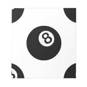 emoji eight ball notepad