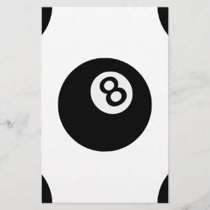 emoji eight ball stationery