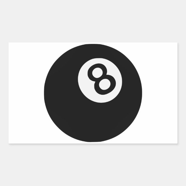 emoji eight ball sticker (Front)