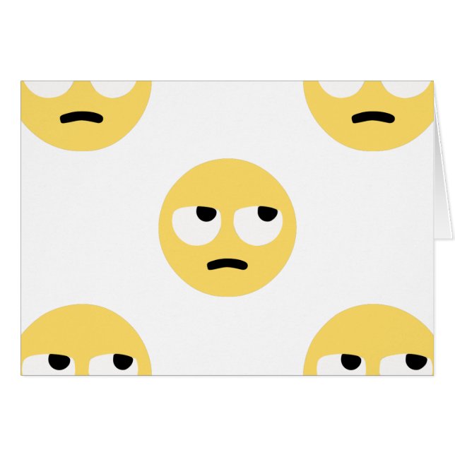 emoji eye rolling (Front Horizontal)