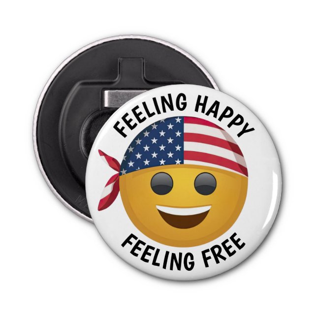 Emoji Face  Bottle Opener (Front)