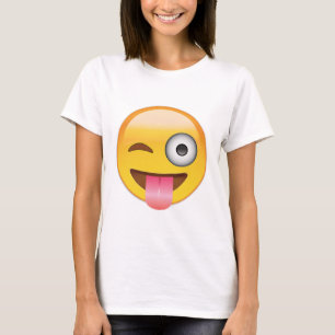 Emoji - Face With Tongue T-Shirt