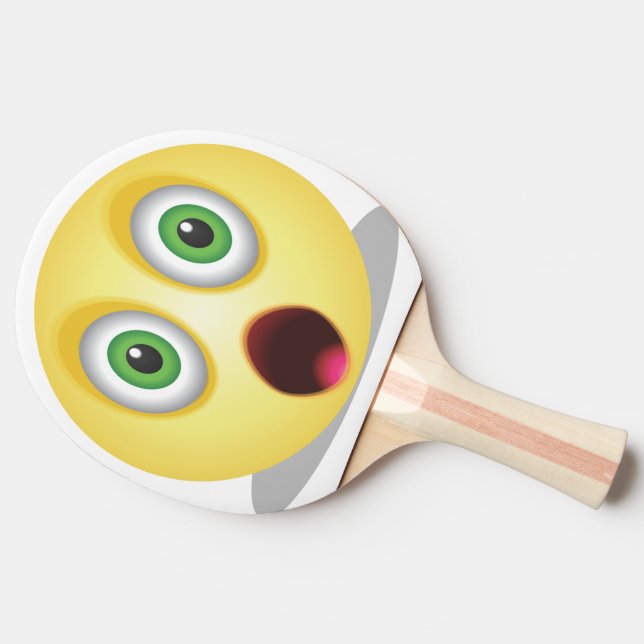 Emoji - Funny Face Ping Pong Paddle (Side)