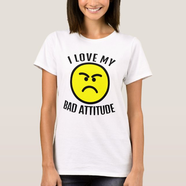 Emoji funny grouch T-shirt (Front)