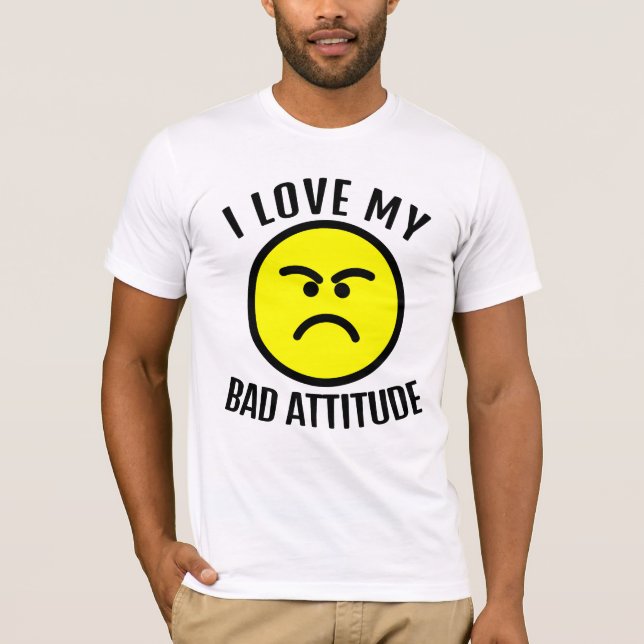 Emoji funny grouch T-shirt (Front)