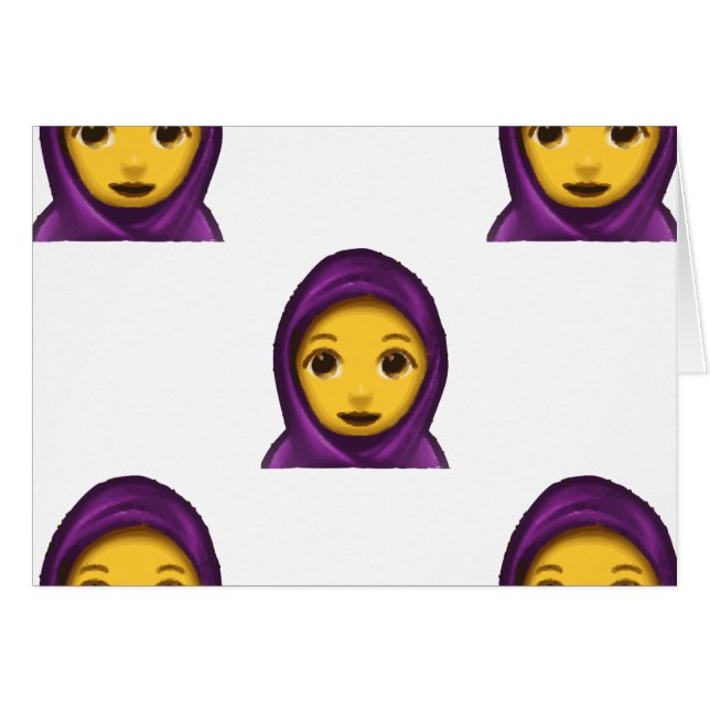 emoji hajib (Devant horizontal)