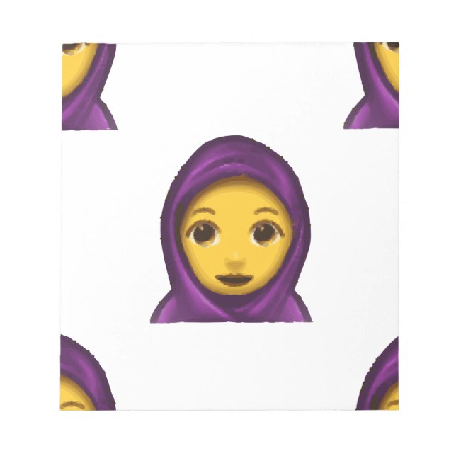 emoji hajib notepad (Front)