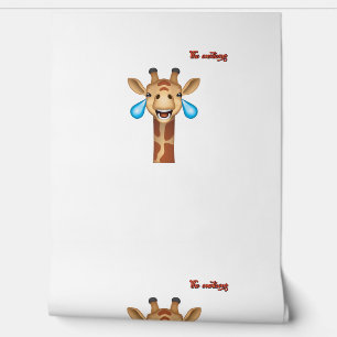 emoji happy crying giraffe face   wallpaper