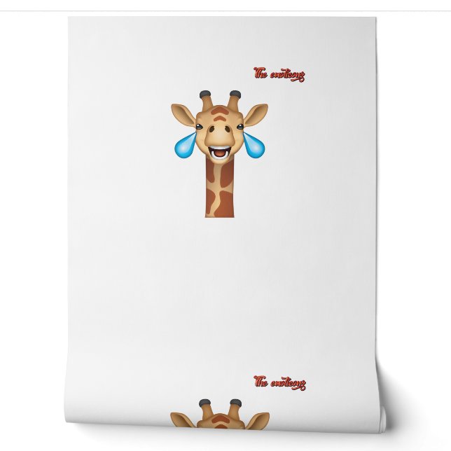 emoji happy crying giraffe face   wallpaper (Unrolling)