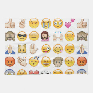 emoji kitchen towel