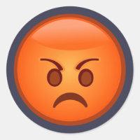 Emoji Mad Face