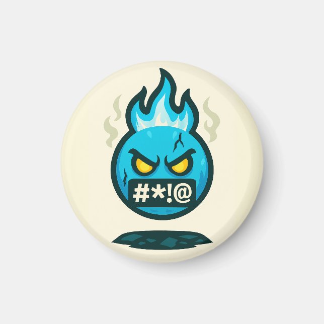 Emoji Madness Magnet (Front)