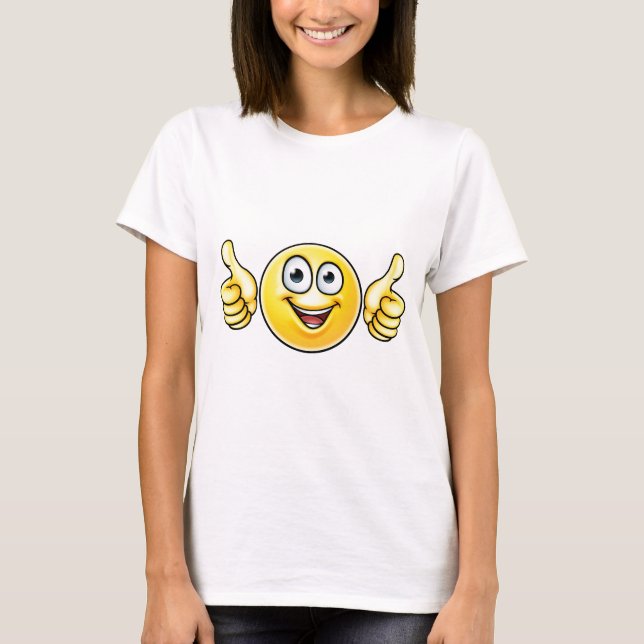 Emoji manie maladroitement vers le haut de l'icône (Devant)