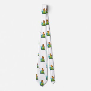 emoji mermaid homme necktie cravate