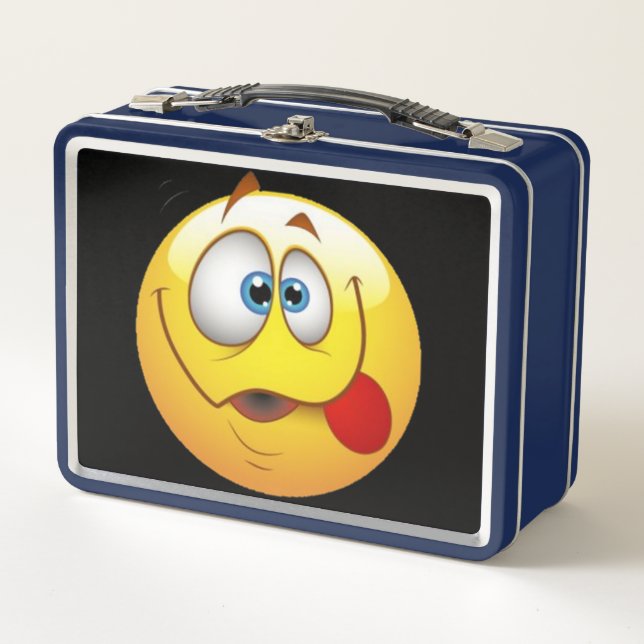 emoji metal lunch box (Front)