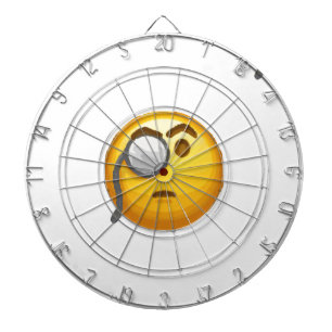 emoji monocle dartboard